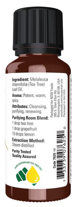 Now Solutions Aceite Esencial de Árbol de Té 30ml