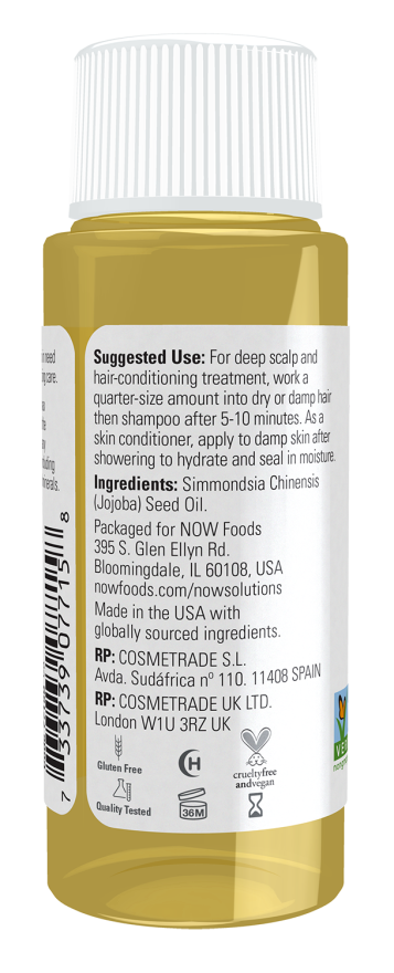 Now Solutions Aceite de Jojoba 29.57 ml