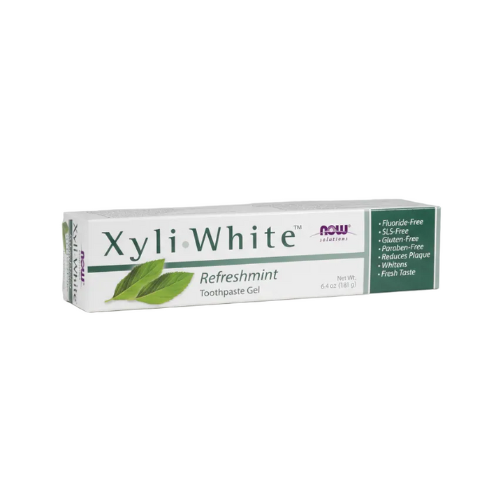 Now Pasta Dental de Xilitol en Gel Sabor Menta 181g