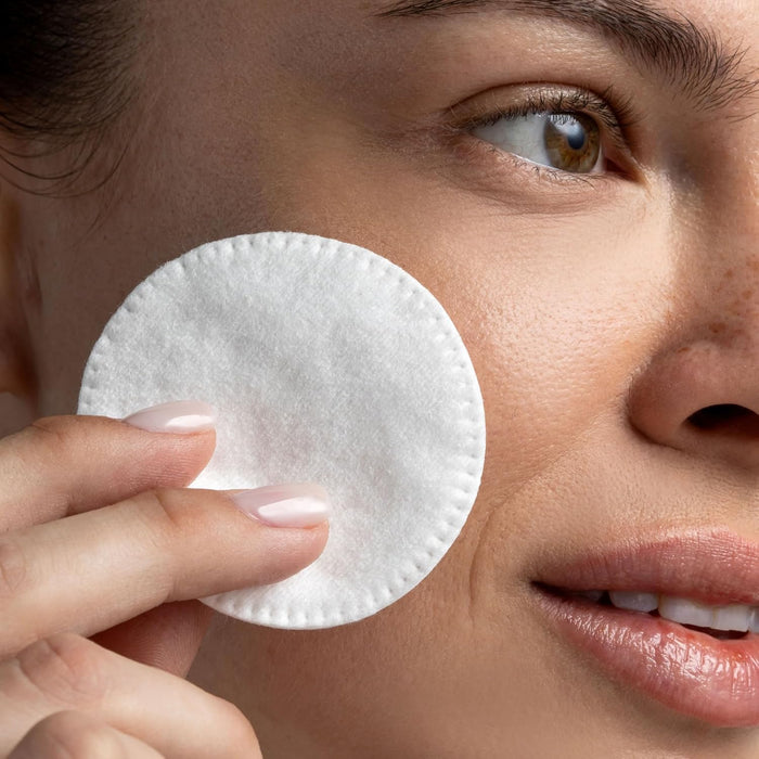 Cliganic Rondas de Algodón Premium para la Cara, 300 Unidades, 100% Algodón Natural, Hipoalergénicas y Sin Pelusa