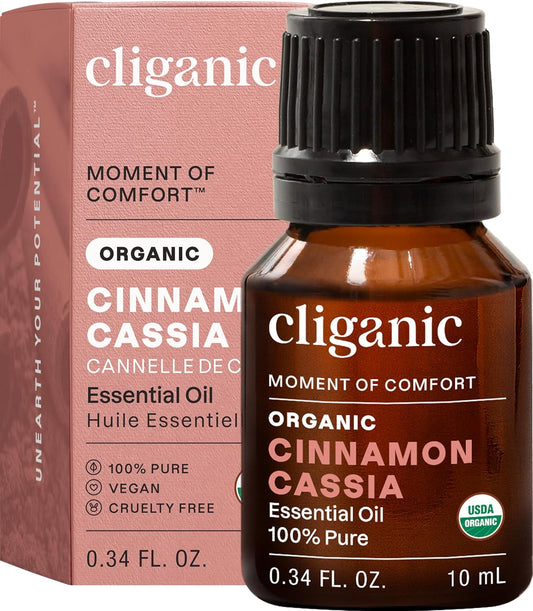 Cliganic – Aceite Esencial de Canela Cassia 10 ml