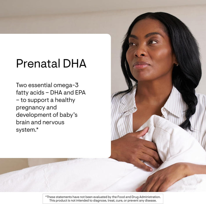 Thorne Prenatal DHA – 60 Cápsulas (650 mg DHA y 200 mg EPA)