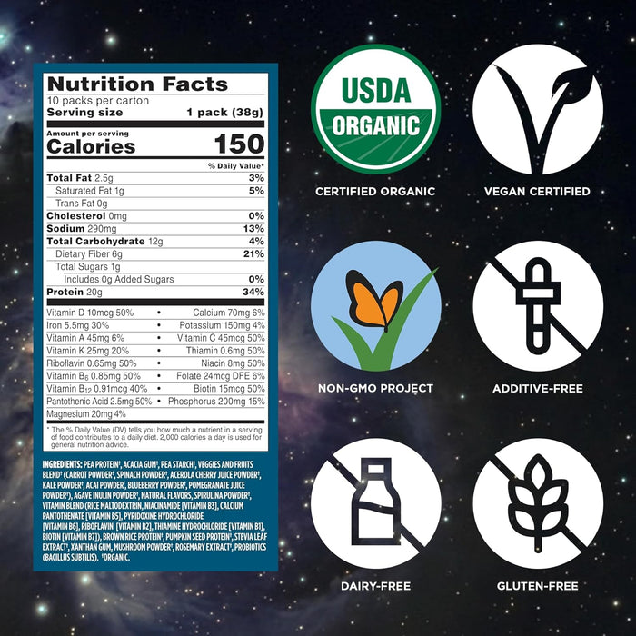 Vega All in One Proteína Vegana Vainilla 510 g (10 Sobres)