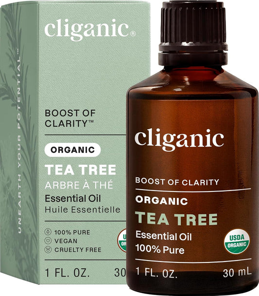 Cliganic Aceite Esencial de Árbol de Té – 10 ml