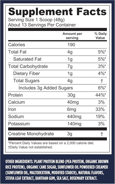 Vega Protein + Creatine Sabor Vainilla 624 g (22 oz)