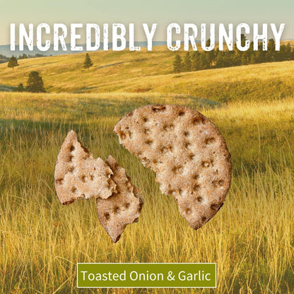 Sesmark Toasted Galletas de Arroz con Cebolla y ajo 3.2 oz