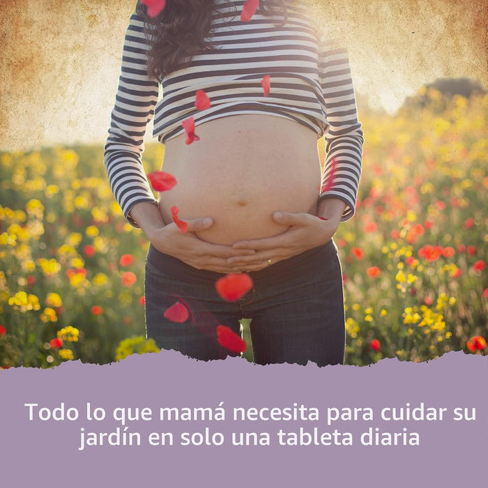 Garden of Life Organics Suplemento Multivitaminas Prenatal Once Daily, 90 Tabletas
