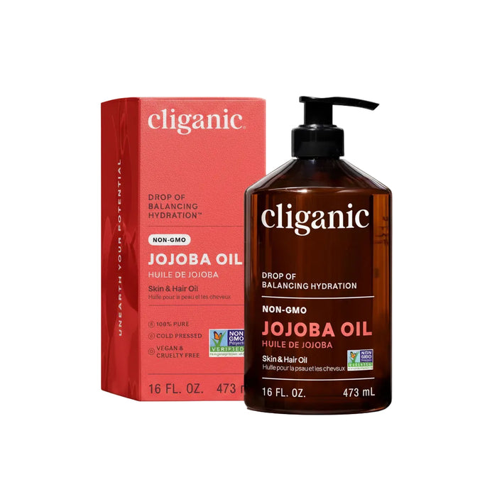 Cliganic Aceite De Jojoba Orgánico, 16 Fl. Oz. (240 Ml)