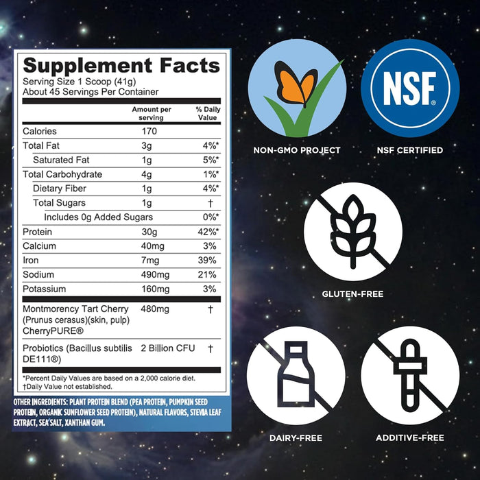 Vega Proteína + Recovery, Proteína Sabor Vainilla 1.86 kg