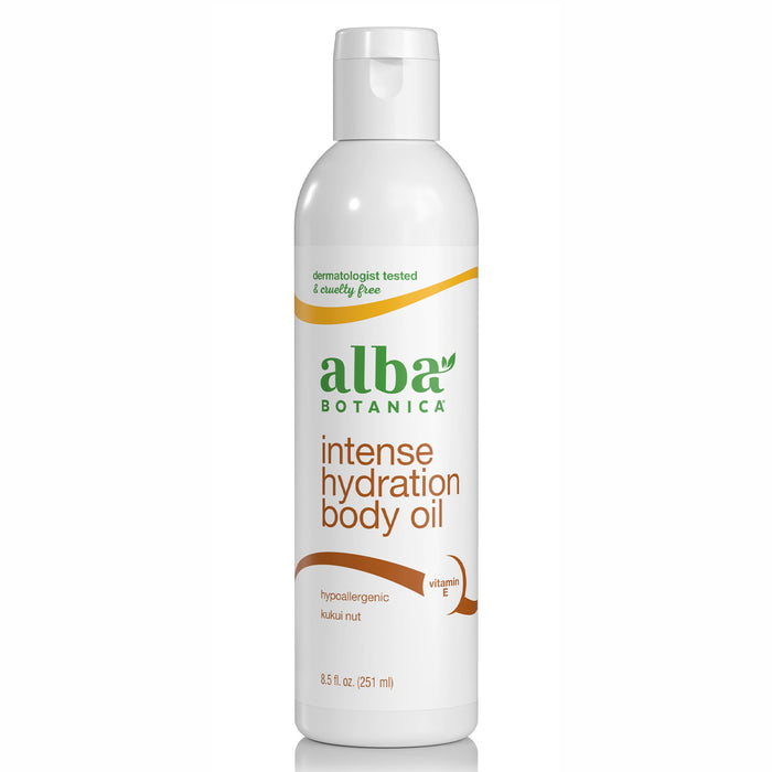 Alba Botanica Hawaiian Body Oil Kukui Nut 8.5 oz (251 ml)