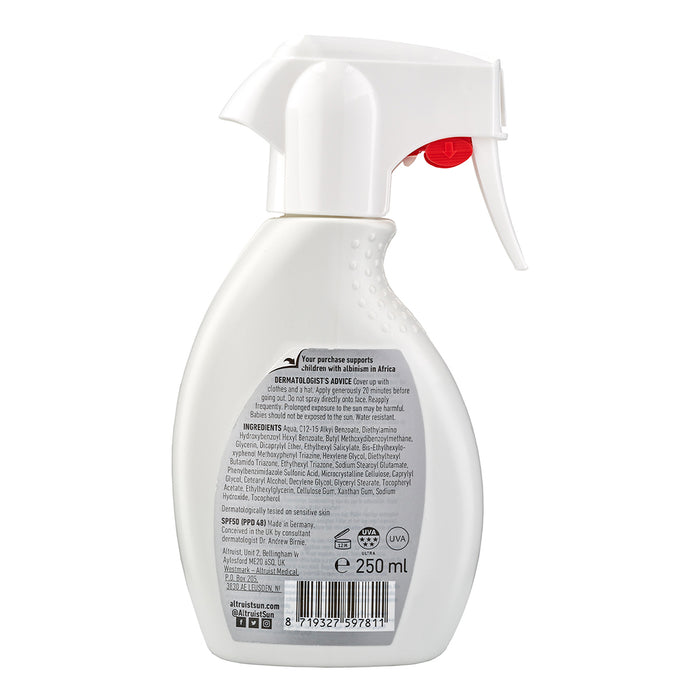Altruist Protector Solar Spray para toda la familia Spf 50 250ml