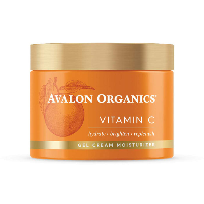 Avalon Organics Crema Hidratante en Gel con Vitamina C, 1 oz
