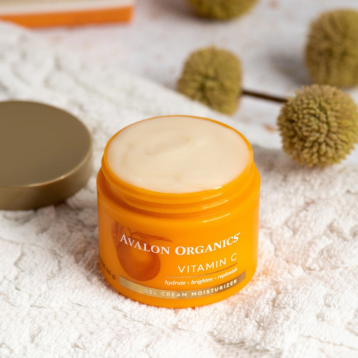 Avalon Organics Crema Hidratante en Gel con Vitamina C, 1 oz