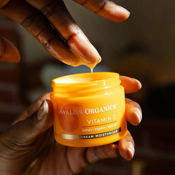 Avalon Organics Crema Hidratante en Gel con Vitamina C, 1 oz