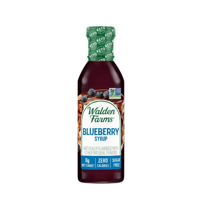 Walden Farms Jarabe Mora Azul Sin Azúcar 355 ml