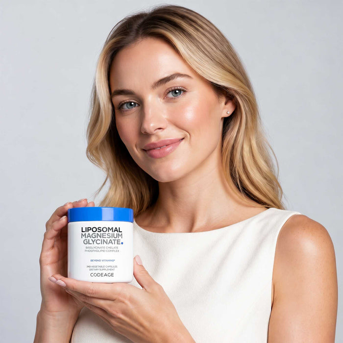 Codeage Glicinato de Magnesio Liposomal, 240 Cápsulas