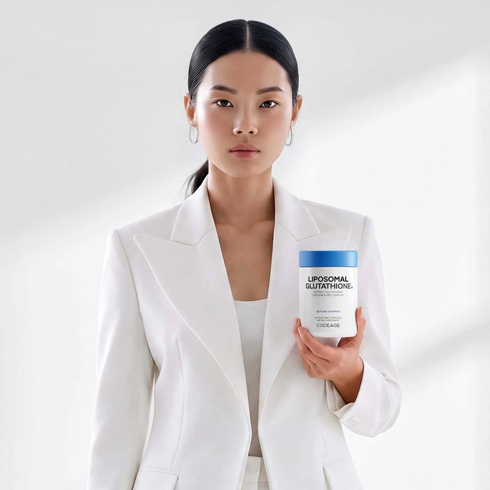 Codeage Suplemento Glutatión Liposomal Setria L‑Glutatión, 60 Cápsulas