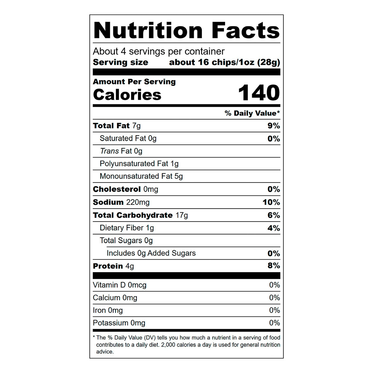 The Daily Crave Chips De Lentejas Con Sal Rosa Del Himalaya, 5 oz (142g)