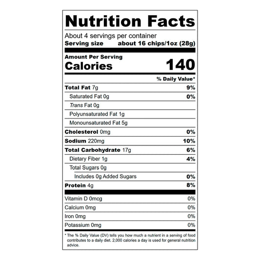 The Daily Crave Chips De Lentejas Con Sal Rosa Del Himalaya, 5 oz (142g)