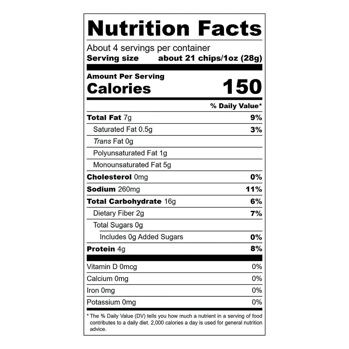 The Daily Crave Chips De Quinoa con Sal Rosa Himalaya, 4.25oz (120g)