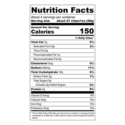 The Daily Crave Chips De Quinoa con Sal Rosa Himalaya, 4.25oz (120g)