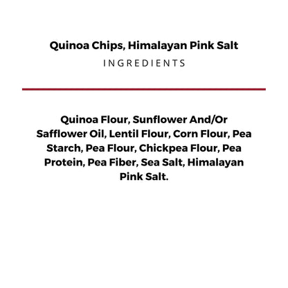 The Daily Crave Chips De Quinoa con Sal Rosa Himalaya, 4.25oz (120g)