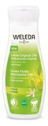 Weleda Leche Corporal Citrus Crema Fluida 200ml