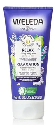 Weleda Gel Ducha Para cuerpo Aroma Lavanda Y Bergamota 200ml