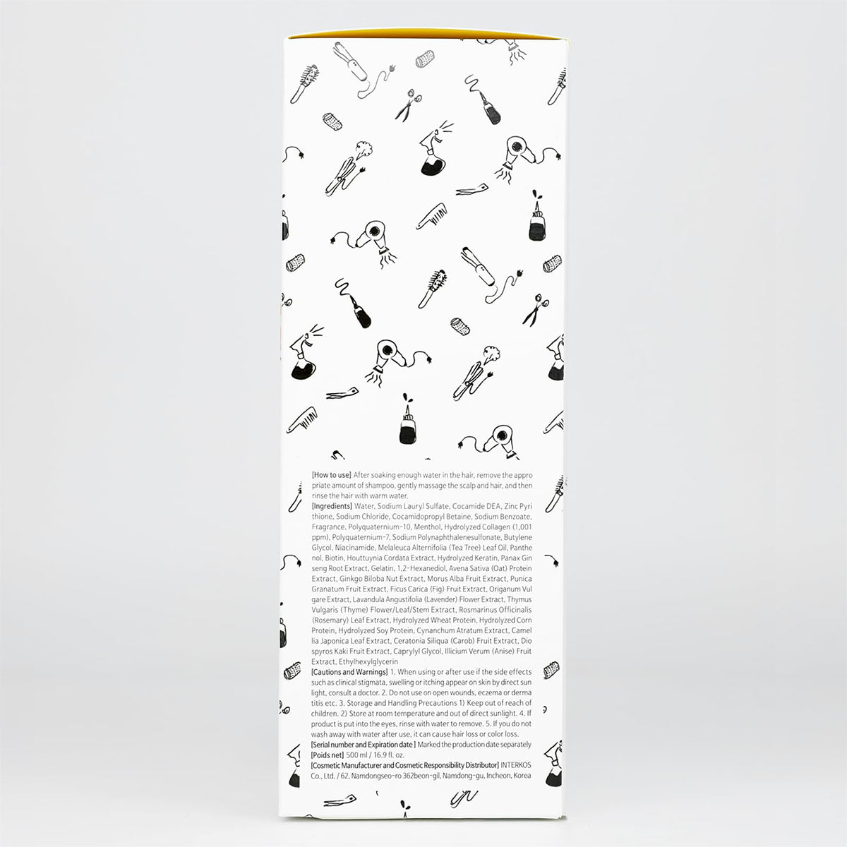 Elizavecca CER-100 Tornado Shampoo con Colágeno 500ml