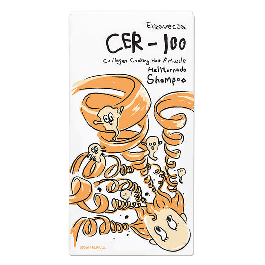 Elizavecca CER-100 Tornado Shampoo con Colágeno 500ml