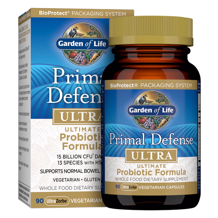 Garden Of Life Primal Defense Ultra Probioticos, 90 Cápsulas