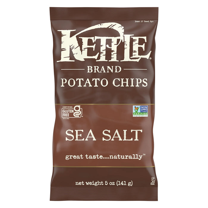 Kettle Brand Botana de Papa Frita con Sal de Mar 142g
