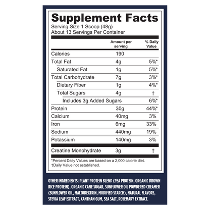 Vega Proteína + Creatina, 22oz (624g), sabor vainilla