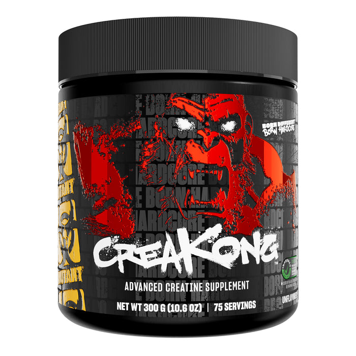 Mutant Creakong Suplemento de Creatina, Monohidrato en Polvo, 75 Porciones, Non‑GMO, Certificado GMP
