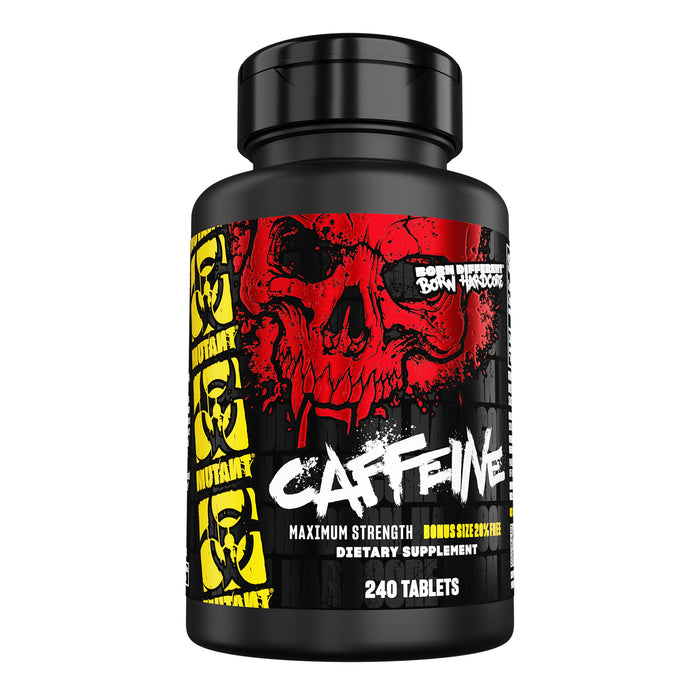 Mutant Cafeína en Tabletas, 240 Unidades, Ingrediente Natural, Non‑GMO, Certificado GMP