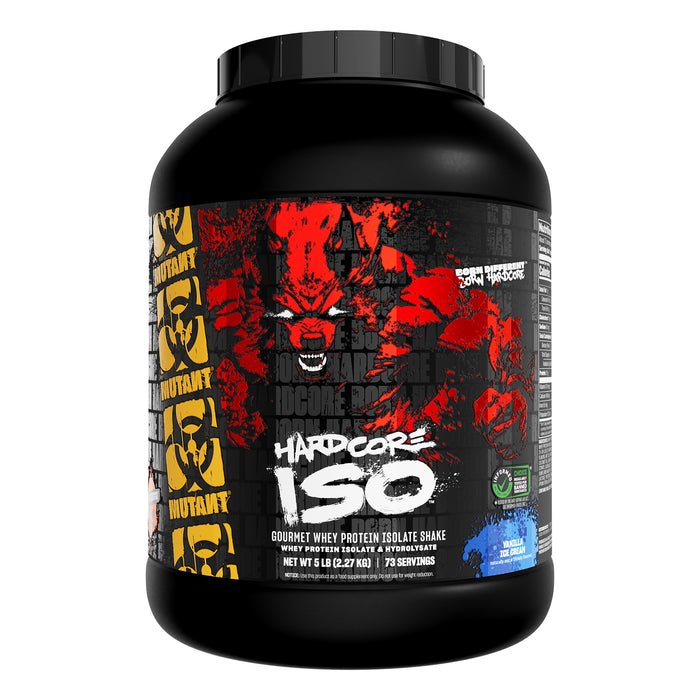 Mutant IsoSurge Proteína Aislada de Suero, Vanilla Ice Cream, 5 lb (2.27 kg), Non‑GMO, Certificado GMP