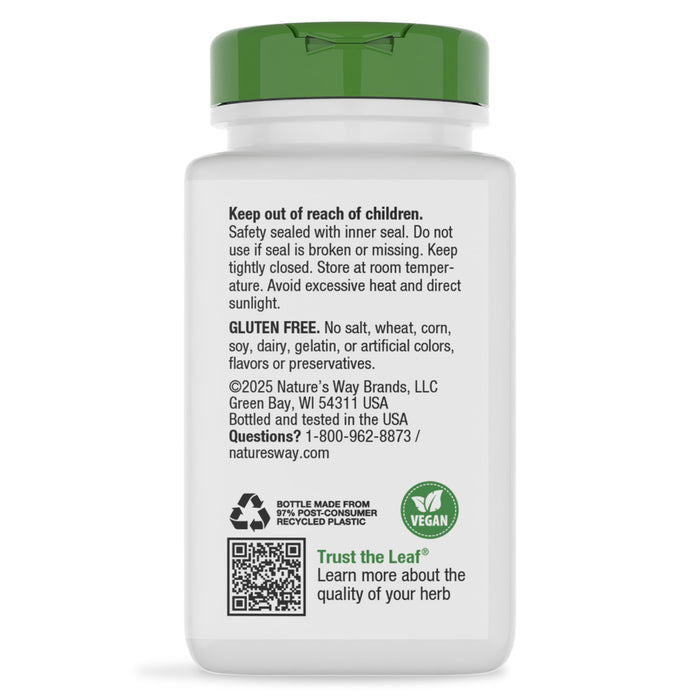 Nature's Way Alfa-Max Suplemento Alfalfa 840 mg, 100 cápsulas