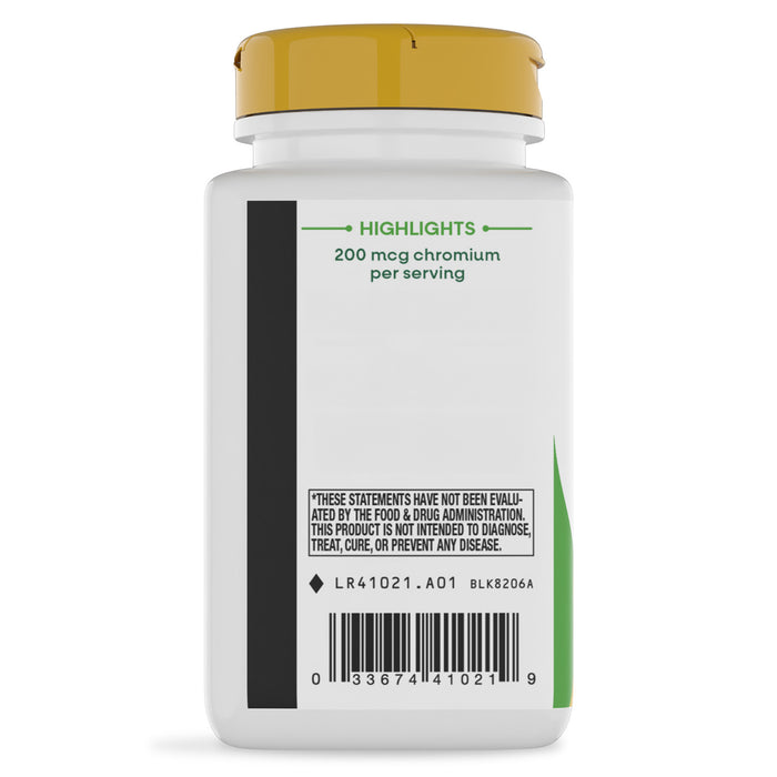 Nature's Way Suplemento de GTF Cromo 200 mg, 100 cápsulas