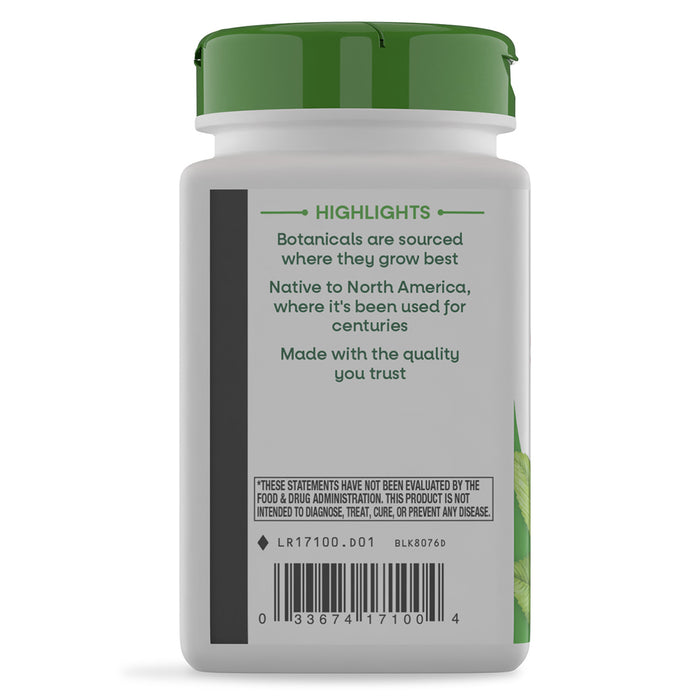 Nature's Way Suplemento Corteza de Olmo Resbaladiza 1600mg, 100 cápsulas