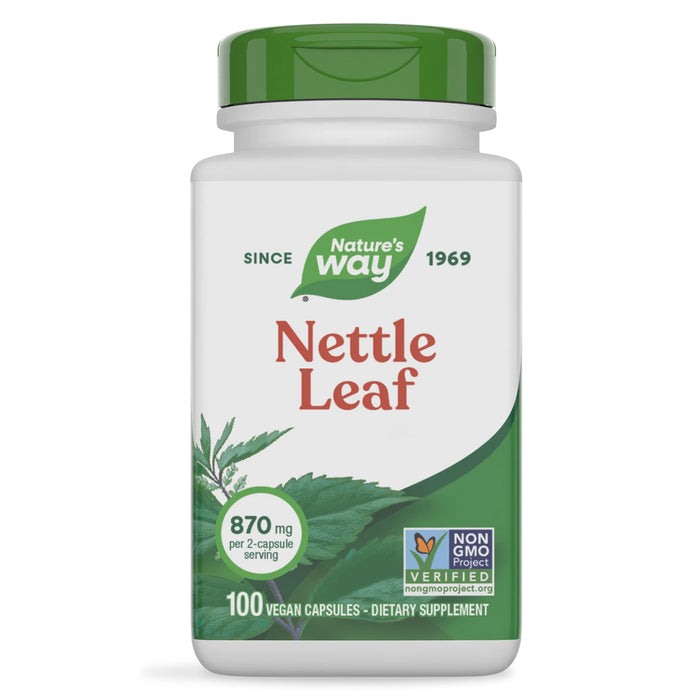 Nature's Way Suplemento Hoja de ortiga, 100 cápsulas