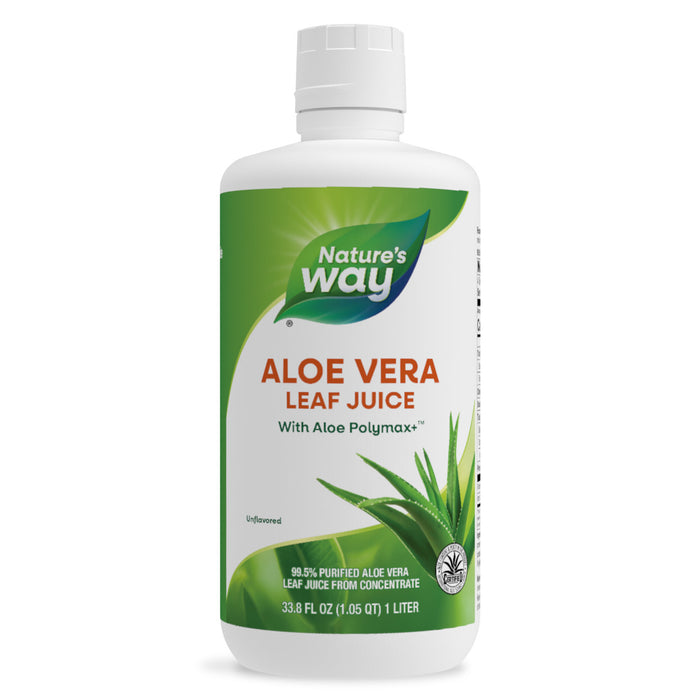 Nature's Way Suplemento Jugo de Hoja de Aloe Vera, 33.8 oz