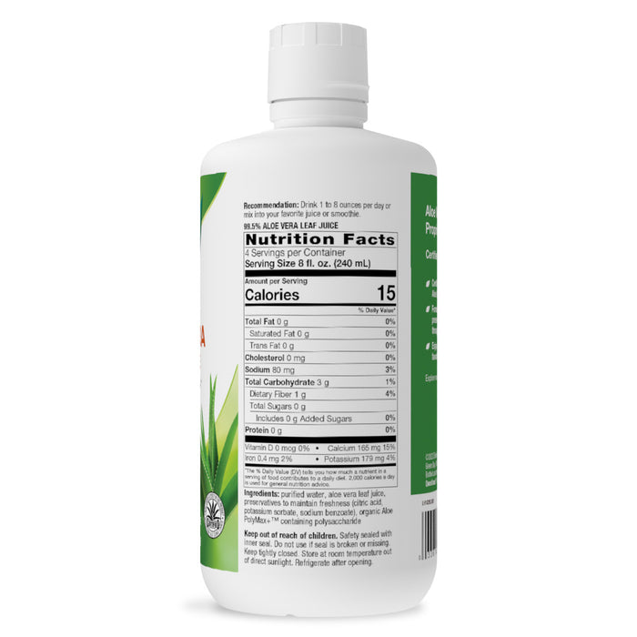 Nature's Way Suplemento Jugo de Hoja de Aloe Vera, 33.8 oz