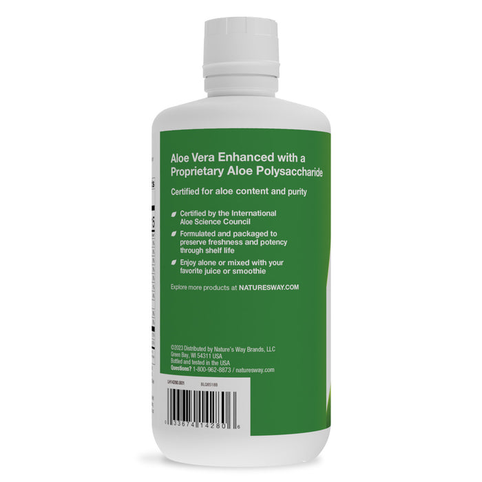 Nature's Way Suplemento Jugo de Hoja de Aloe Vera, 33.8 oz