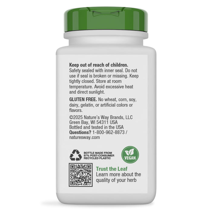 Nature's Way Suplemento Raíz de Remolacha 1000 mg, 100 cápsulas