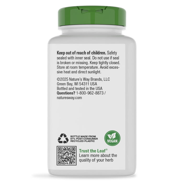 Nature's Way Suplemento de Eleuthero siberiano 1275 mg, 180 cápsulas