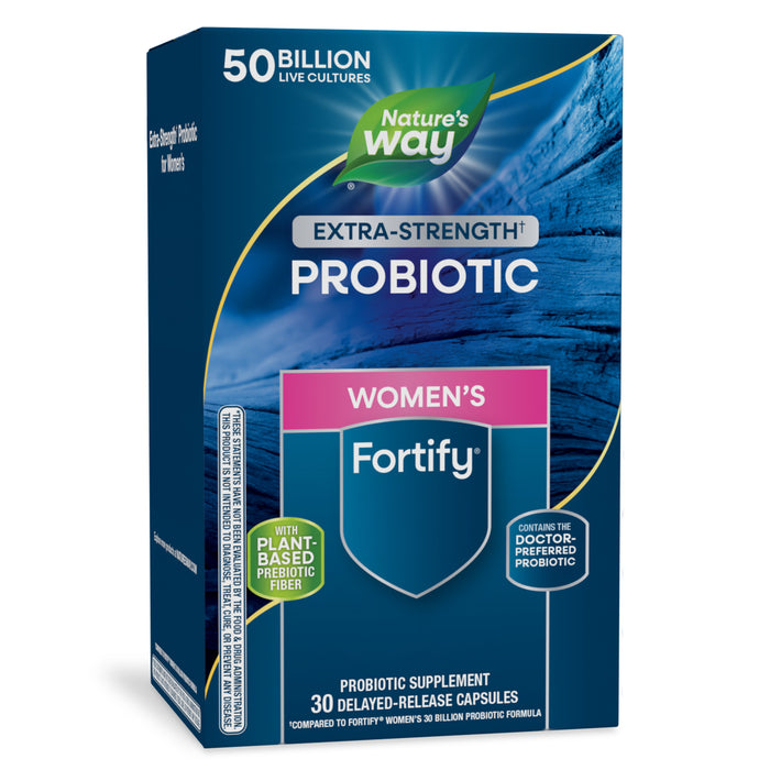 Nature's Way Fortifica Extra-Strength Probióticos para Mujeres, 30 cápsulas