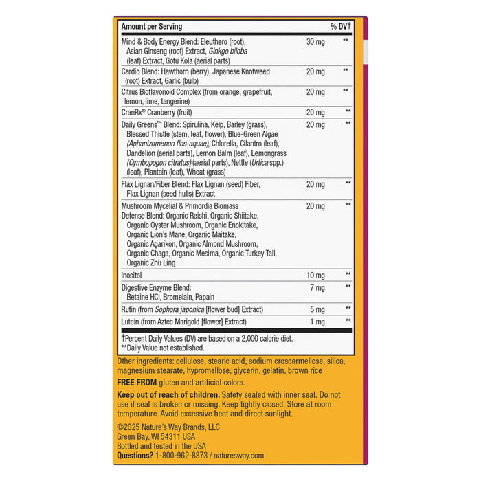 Nature's Way Alive! ® 50+ Ultra Multivitamínico para Mujeres, 60 tabletas