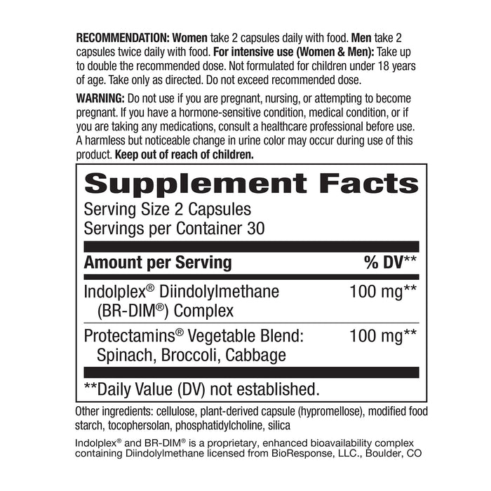 Nature's Way Suplemento DIM-Plus Diindolilmetano, 60 cápsulas