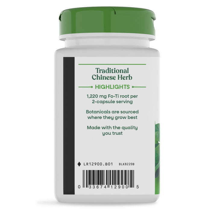Nature's Way Suplemento de Raíz Fo-Ti 1220mg, 100 cápsulas