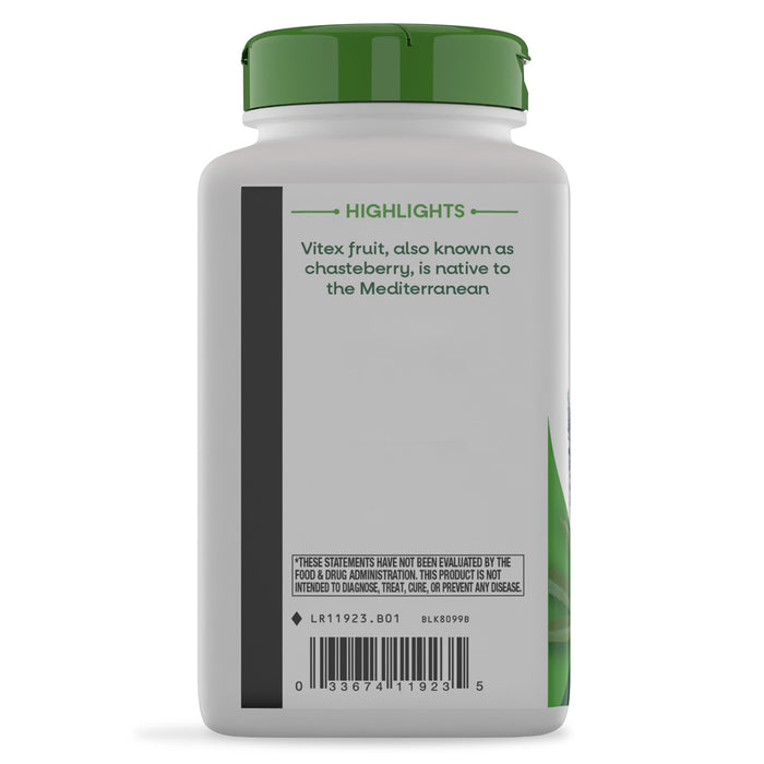 Nature's Way Suplemento de Fruta Vitex 400mg, 100 cápsulas